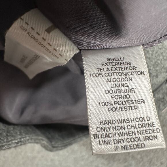 Ann Taylor LOFT Mini Swing Skirt Women's 10 Gray Flannel Side Zipper - Picture 5 of 6